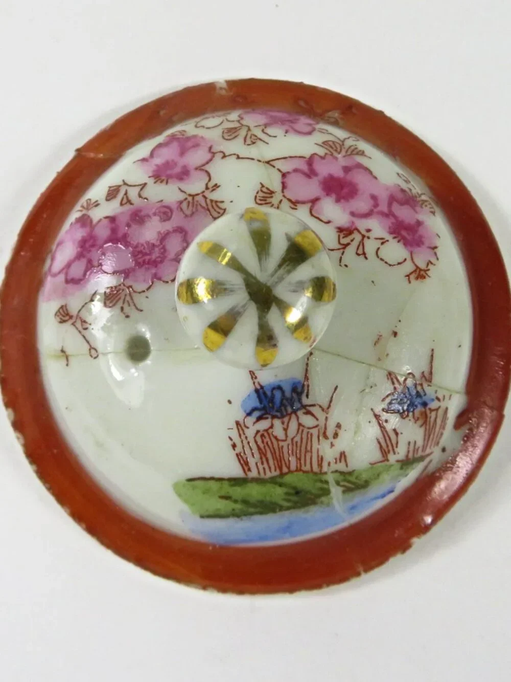 Vintage Hand Painted Japan Floral 5.5